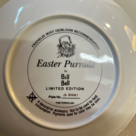 Franklin Mint Cat Lovers Collector Holiday Plates - Picture 8 of 9